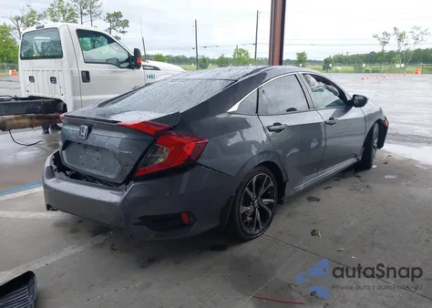 2021 Honda Civic Sport z USA, uszkodzony, nr VIN 2HGFC2F89MH545286